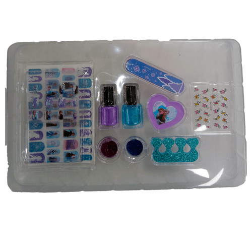 Nail Set Frozen Violeta y Azul