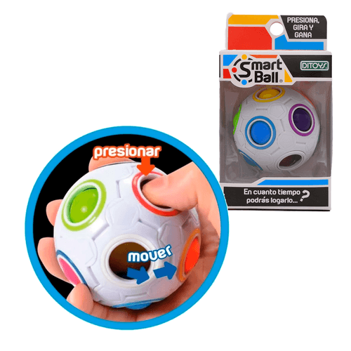 Pelota Smart Ball Presiona Gira Y Gana Original Ditoys