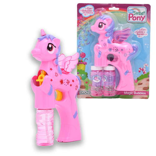 Burbujero Automático The Sweet Pony Magic Bubbles Rosa