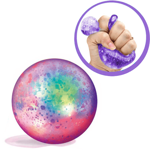 Squishy Metallic Ball Violeta