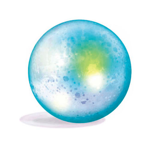 Squishy Metallic Ball Celeste