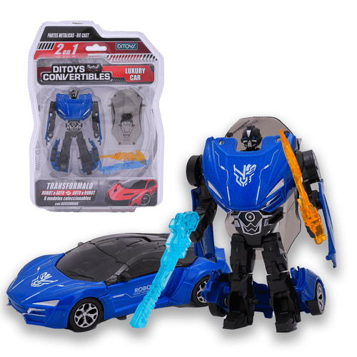 Robot Convertible Luxury Azul