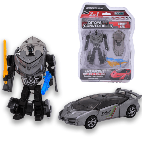Robot Convertible Luxury Gris