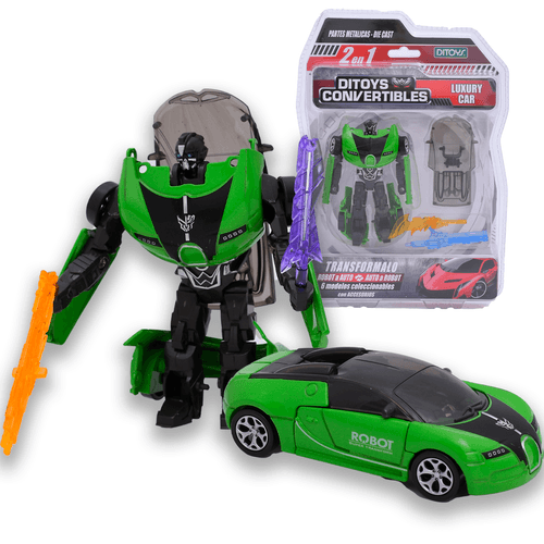 Robot Convertible Luxury Verde