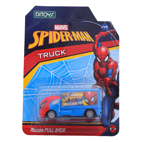 Spider Man Pull Back Truck