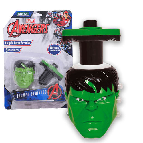 Trompo Lumínoso Avengers Hulk