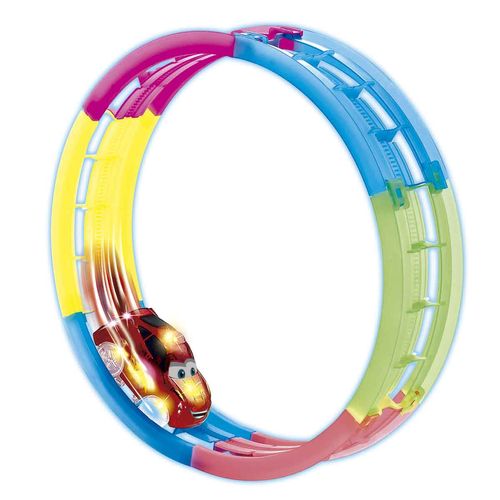 Cars Glowing Track Looping