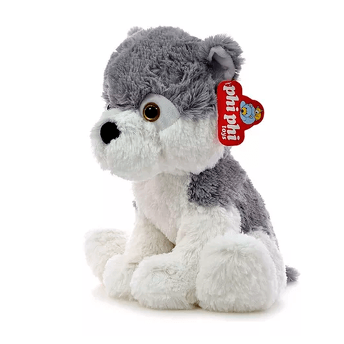 Peluche Perro Siberiano de 32 cm