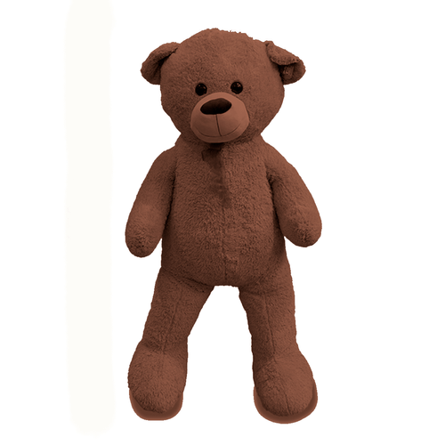Peluche Oso Sentado de 100 cm Marrón Oscuro