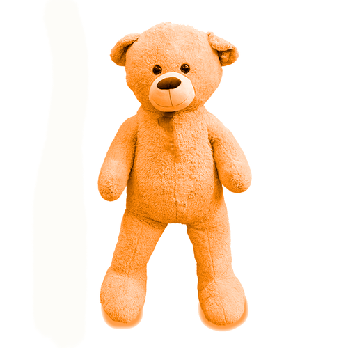 Peluche Oso Sentado de 100 cm Marrón Claro