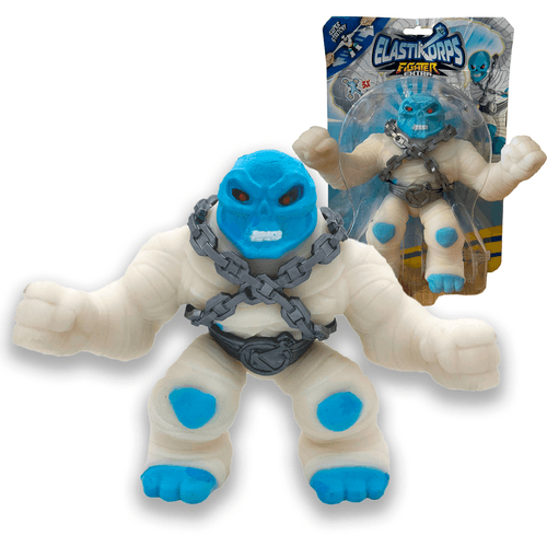 Figura Flexible Elastikorps Stretch 16 cm con Accesorios Skeletomb