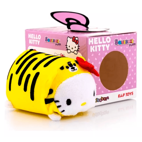 Hello Kitty Peluche Squishy con Exhibidor Tigre 10CM