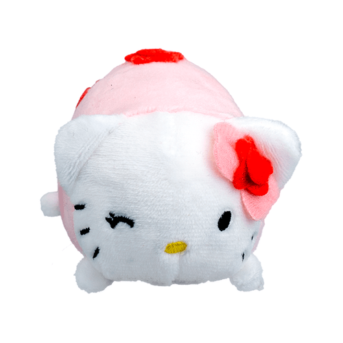 Hello Kitty Peluche Squishy con Exhibidor Floreado 10CM