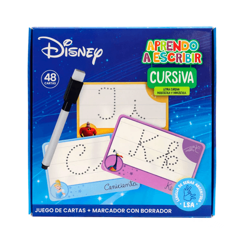 Aprendo a Escribir Letra Cursiva Disney