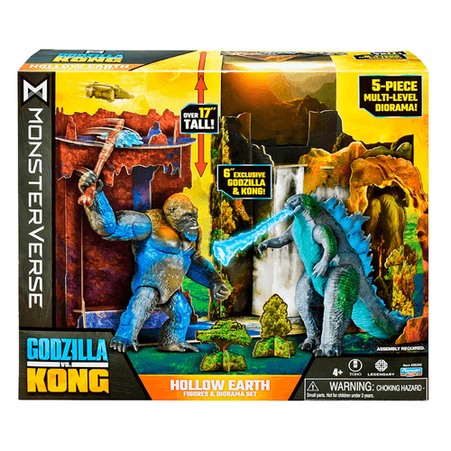 Godzilla vs Kong Diorama Story in a Box
