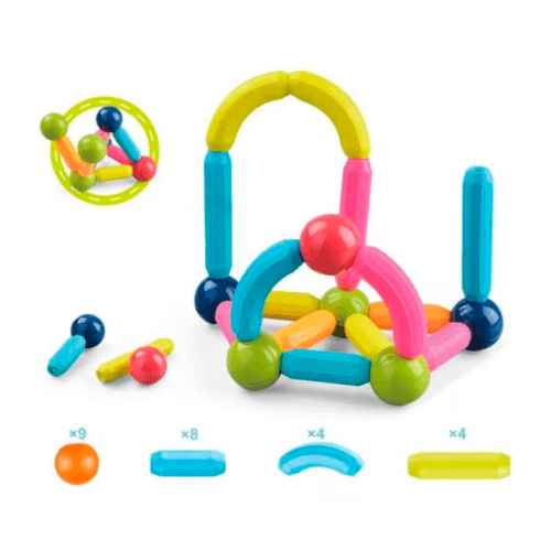Figuras Magnetic Palitos Imantados 25 Piezas