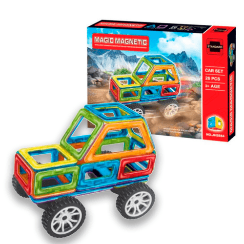 Magic Magnetic Set Auto Magnético 26 Piezas