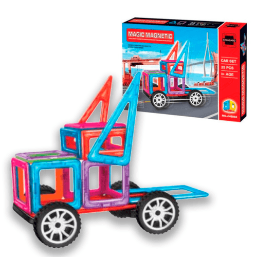 Magic Magnetic Set Auto Magnético 25 Piezas