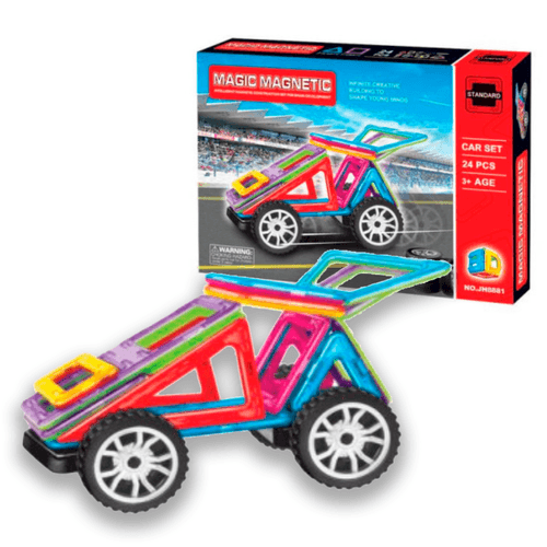 Magic Magnetic Set Auto Magnético 24 Piezas