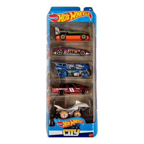 Autos Hot Wheels Pack x5 City