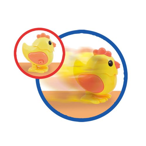 Animales Saltarines Patito A Cuerda Con Movimiento