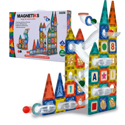 Magnetiks Figuras Imantadas 97 Piezas