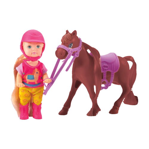 Muñeca Mandy Amazona Marron