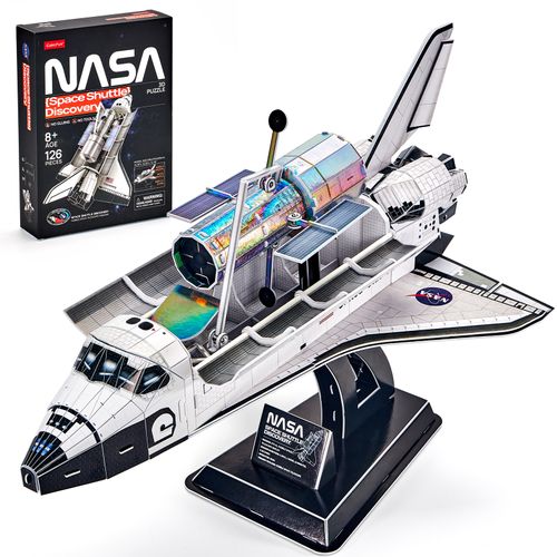 Cubic Fun Rompecabeza 3D NASA Transbordador Espacial Discovery 126 Piezas