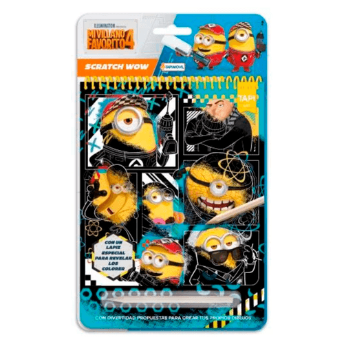 SCRATCH WOW! Libro de Actividades Minions