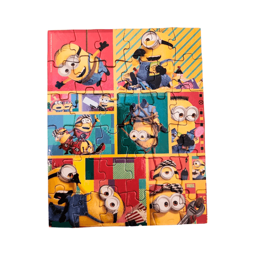 Rompecabeza Puzzle X2 Minions 24 y 36 Piezas