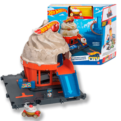 Pista Hot Wheels City Heladería
