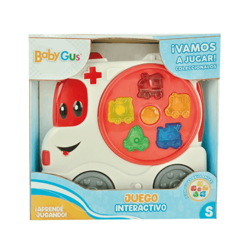 Juego Interactivo Ambulancia con Luz y sonido