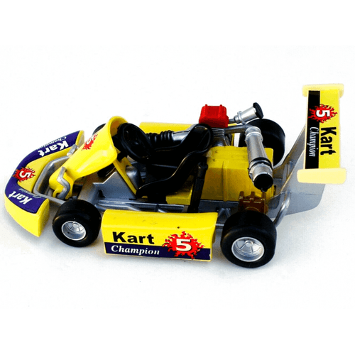 Karting Escala 1:36 Pull Back Amarillo