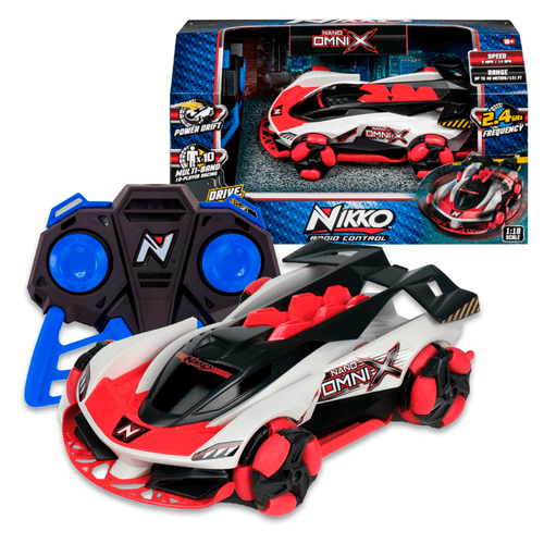 Vehículo Nano Omni a Radio Control X Galactic Red 20 cm