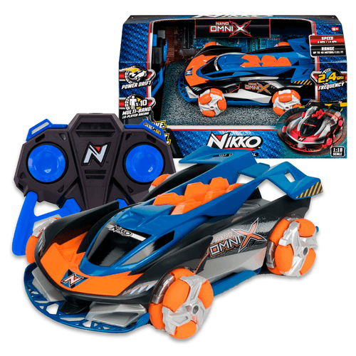 Vehículo Nano Omni a Radio Control X Future Blue 20 cm