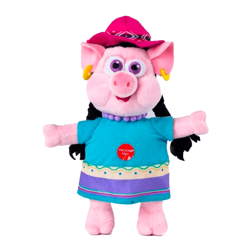 La Granja de Zenón Peluches Musicales de 20 cm Doña Pancha
