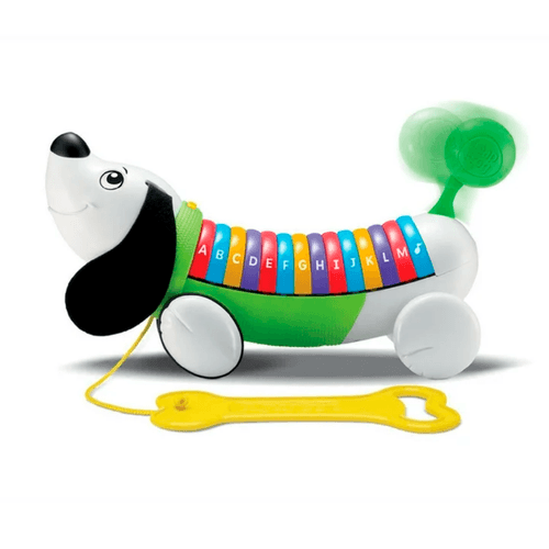 Juguete Perro Salchicha Alpha-Pup Verde