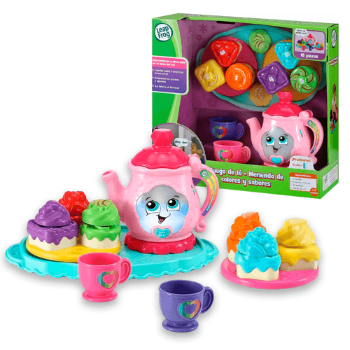 Juego de Té Aprendé Colores con Luces y Sonido