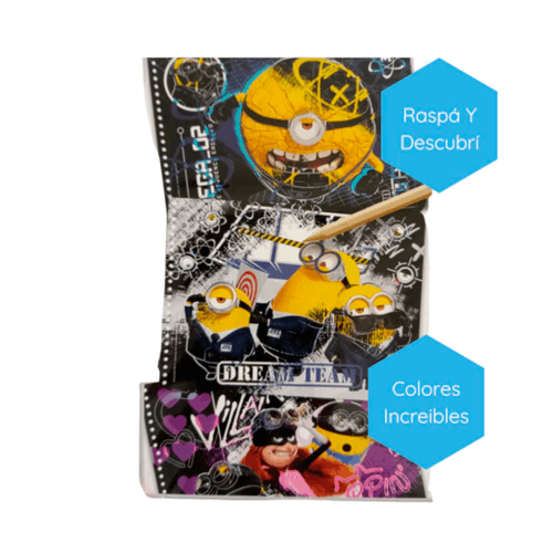 SCRATCH WOW! Libro de Actividades Minions