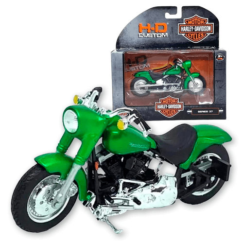 Motos a Escala Harley Davidson 1:18 Maisto 2000 FLSTF Street Stalker