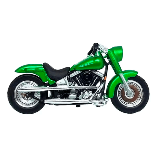 Motos a Escala Harley Davidson 1:18 Maisto 2000 FLSTF Street Stalker