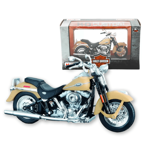 Motos a Escala Harley Davidson 1:18 Maisto 2005 FLSTCI Softail Springer Classic