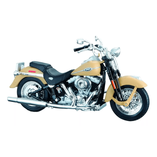 Motos a Escala Harley Davidson 1:18 Maisto 2005 FLSTCI Softail Springer Classic