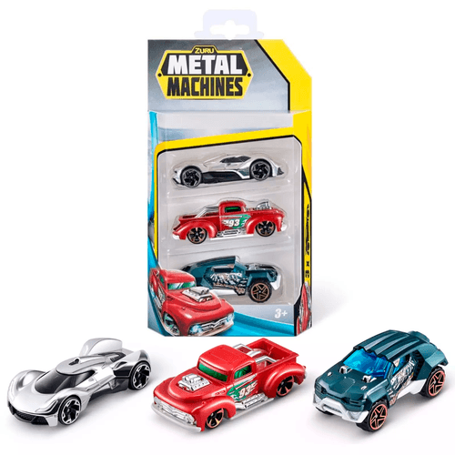 Metal Machines Autos de Colección Pack x3 Scorpiax/Rev Rod/Insanity