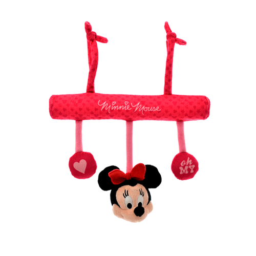 Barral Sonajero Sensorial Cuna Bebe Disney Personajes 25 cm Minnie