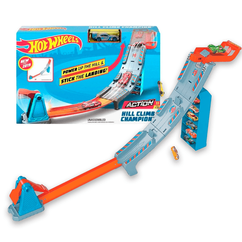 Hot Wheels Super Pista de Campeonato Coleccionable Versión Altura