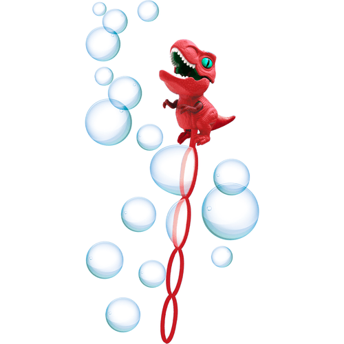 Dino Bubbles Rex Rojo