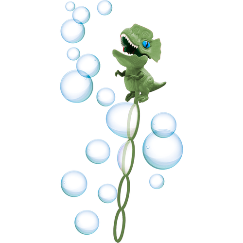 Dino Bubbles DiloPhosaurus Verde
