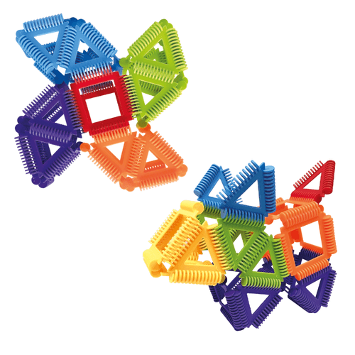 Juego Formas Geométricas Geometrik Forms 48 Piezas