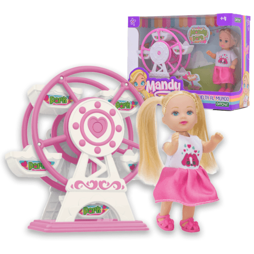 Muñeca Mandy Vuelta al Mundo Blanco